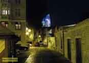 Ночная улица в крепости
